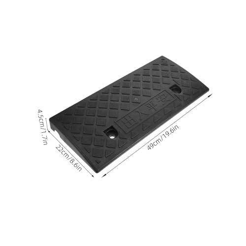 Rampa de goma para robot de barrido resistente al daño 3