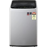 LG 8.0 Kg 5 Star Smart Inverter Fully-Automatic Top Loading Washing Machine (T80SPSF2Z, Middle Free Silver, Turbodrum), 8 Kg