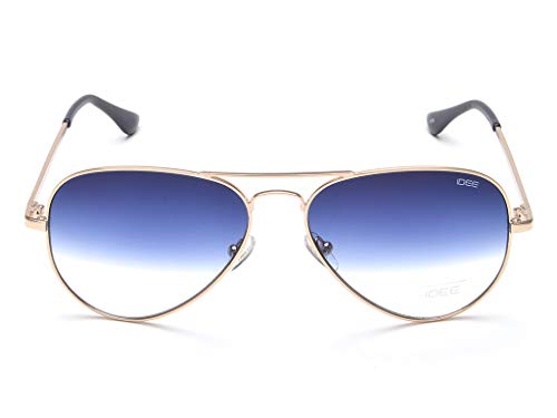 Image of IDEE 100% UV Protected Sunglasses for Unisex | Size- Large | Shape- Aviator | Model- IDS2500