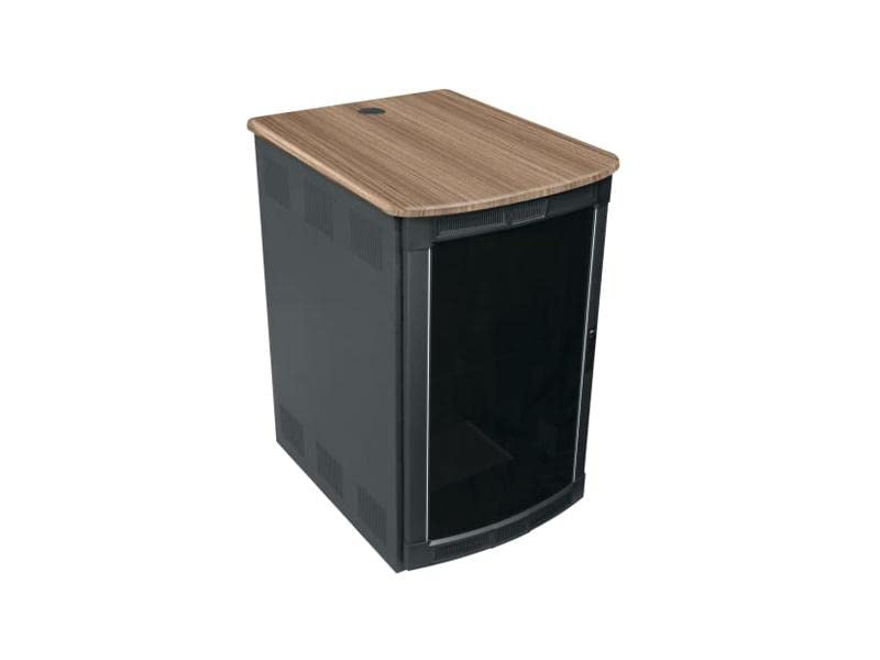 Middle Atlantic BGR-25SA32MDK-DS AV Rack with curved plexi front door