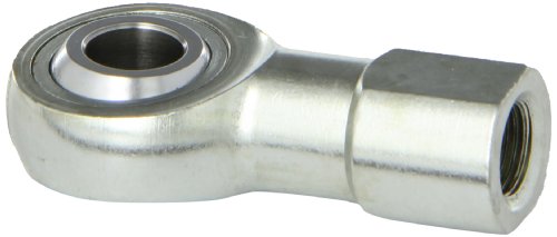 Sealmaster TR 8 Rod End Bearing, Three Piece, Precision, Non-Relubricatable, Female Shank, Right Hand Thread, 1/2