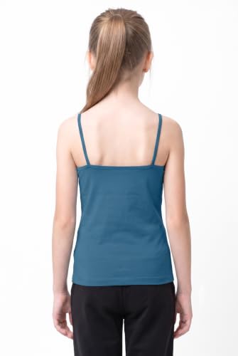 Image of Kurve Girl's Sleeveless Tank Top - Stretch Undershirts Cami Camisole, UV Protective Fabric, Rated UPF 50+ (Made in USA)
