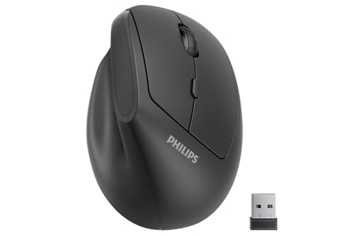 Philips Ergonomic Mouse - Vertical Mouse with...