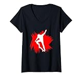 Photo Gallery skateboarding skateboarder pattinaggio skate maglietta con collo a v Photo Gallery skateboarding skateboarder pattinaggio skate maglietta con collo a v