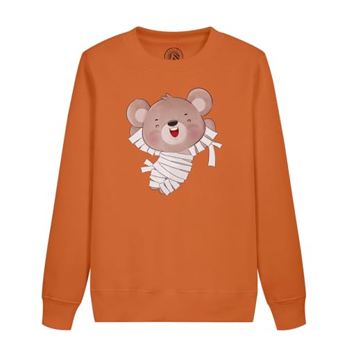 Sweatshirt enfant mommie ourson nounours chaud pour protéger du froid lors d'Halloween