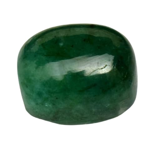 Émeraude naturelle 15x11mm cabochon coussin vrac GH_NAT_08079 pour la création de bijoux DIY