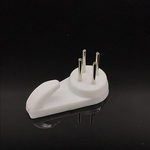 Image of 30 Pcs Traceless Nail Hooks Concrete Wall Hooks Non-Trace Hanging Hook for Picture Photo Frame Clock Hangers