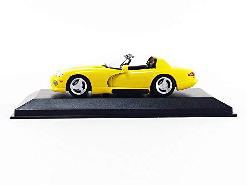 Modelo a escala Dodge Viper Roadster Yellow 1993 miniatura 2