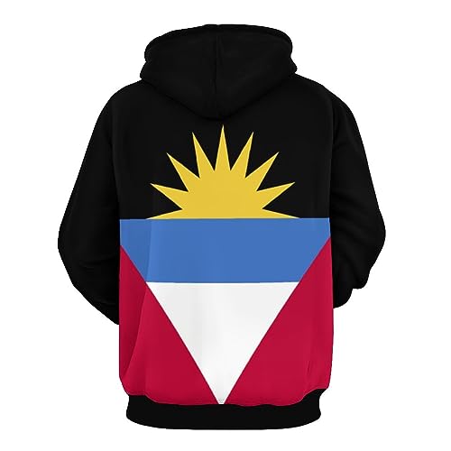 Fattyeery Mens Pullover Sweatshirts Barbados Flag Hoodie Sweatshirts for Adult Sweater Casual Unisex Sweatshirt2
