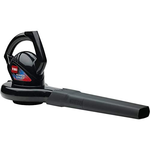 Toro 51585 Power Sweep Electric Leaf Blower, 7 Amp 2-Speed , Black , 160 mph Blower