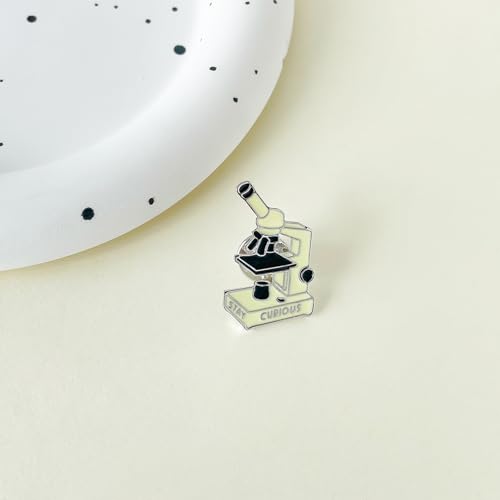Image of Dr's gift Science Mouse Pins Brooch Lab Rat Doctor Pin Lapel Backpacks Badge Fun Biology Jewelry Gifts for Scientists Teachers Animal Researchers