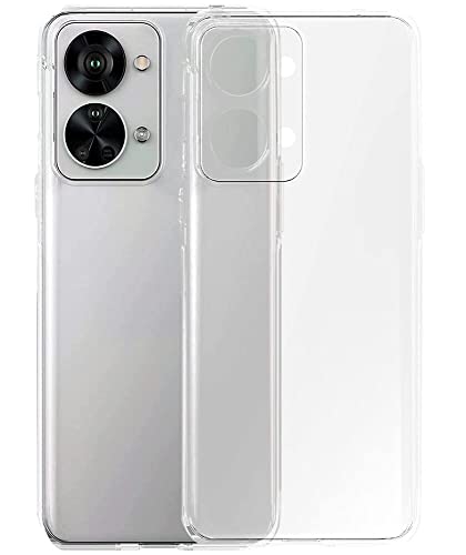 Image of Dashmesh Shopping Back Cover for 1+ OnePlus Nord 2T 5G Ultra Hybrid Crystal Clear Shockproof TPU Silicone Back Cover Case � Transparent