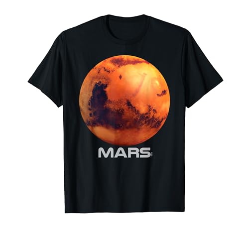 Mars Shirt, Solar System Planet T-Shirt T-Shirt