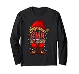 funny christmas cma's elf maglia a manica