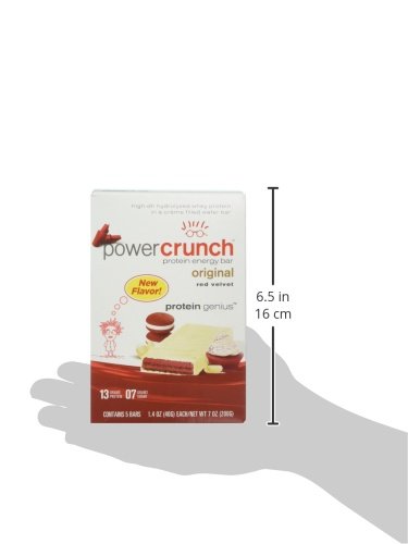 Power Crunch Protein Energy Bar, Red Velvet, 5 Count