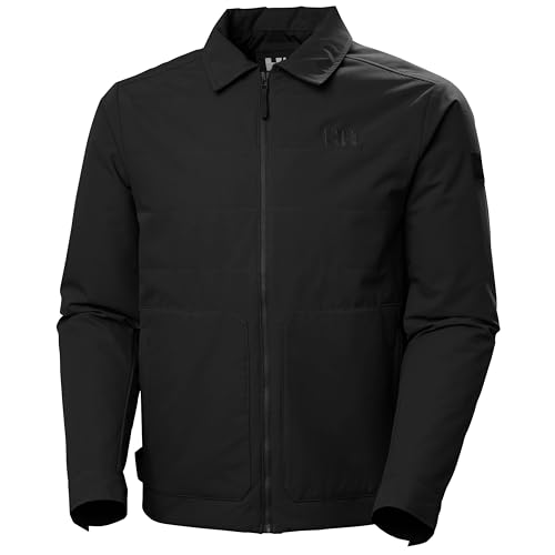 Helly Hansen Herren Escape Insulated Jacket Jacke, 990 Black, M, 990 Schwarz, M – Ansicht 1