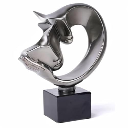 NENBOLEC NENBOLEC Modern Skulptur Geschenk Abstrakte Arts Liebhaber Dekor Figuren Polyresin 27cm - Designansicht 12 | Skulpturen