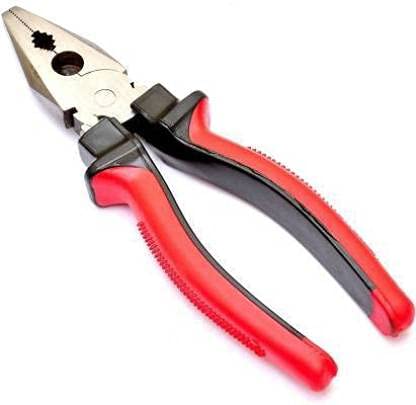 BESTO Ree Heavy Duty Sturdy Steel Diagonal Combination Cutting Plier 8-inch - (Color Will be as per Stock Available)