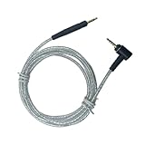 Conectividad musical perfecta con cable estéreo de repuesto de 2,5 mm compatible con auriculares HD598/599HD558HD518/HD599/HD569.