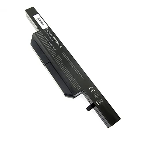 MTXtec Akku W650BAT-6 für Terra 1548, 1749, 1775, Clevo W650SC, W650SF, W650RZ 11.1V, 4400mAh Cover