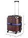 OenoTourer Wine Suitcase for 8 Bottles - Insulated Bottle Holder for Travel and Airplane with Removable Carrier Bag Inserts, Protects Up to 6 Feet (Burgundy)