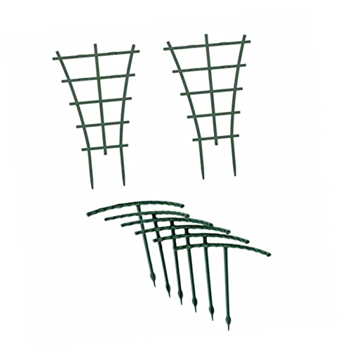 EPIGEIST 8個 ガーデン用爬藤支架 鋭利な支柱で土に差し込みやすく植物の成長をサポート 垂直登攀設計で剪定や収穫が簡単 鉢植えにも適した