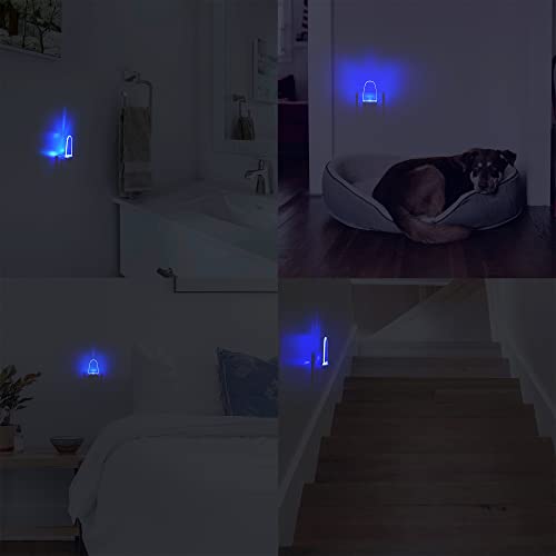 Plug in Night Light, Blue, 4 Pack