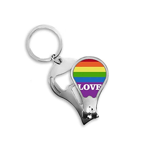 Coupe-ongles d'orteils LGBT arc-en-ciel DIYthinker pour célébrer l'amour de soi