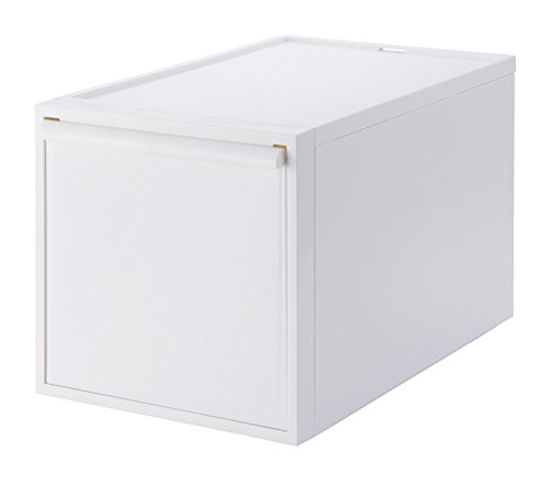 ライクイット 収納ケース クローゼットシステム 引出し L 幅32x奥52x高31.8cm オールホワイト CS-D3 奥行き52cm クローゼット収納にピッタリ