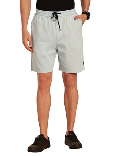Image of Thomas Scott Men's | Solid | Mid Rise | 100% Cotton | Casual | Light Weight | Chino | Shorts for Men