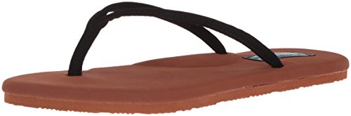 Image of Flojos Women's Fiesta Flip-Flop, black /brown, 5 M US
