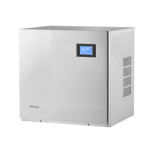 VEVOR Commercial Ice Maker Machine 460 Lbs/24H Stainless Steel Head Only
