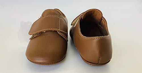 SAPATO BEBE TOKE COURO MARROM 1300TK1179 TAMANHO:18;COR:MARROM