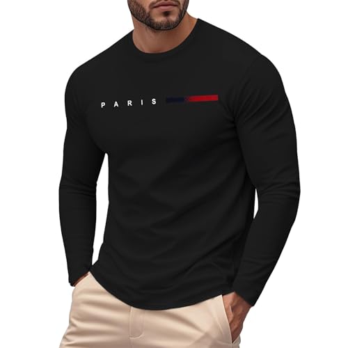 Chemise infroissable sans repassage t-shirt homme noir sport