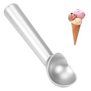 Ice Cream Scoop with Non-Stick Coating for Effortless Serving, Ideal for Frozen Desserts & Sorbets