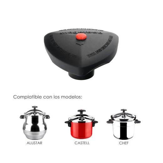 Embellecedor De Pomo Para Olla Express Magefesa Nova - Repuesto Oficial, Fácil Instalación, 2 Años De Garantía