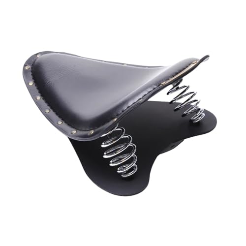 Asiento individual de moto custom con muelles para rutas de fin de semana