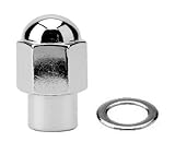 16 pcs Eagle Dually Wheel Rim Chrome Lug Nut Short Mag Shank with Washer 9/16