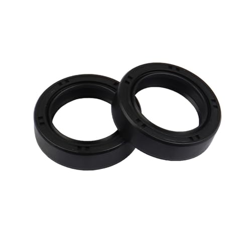30x42x11 オートバイ用ショックアブソーバー フロントフォークダンパー オイルシール ダストシールカバー ショックアブソーバー Ct100 Discover125g Pulsar135用(2pcs oil seal)