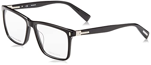 TRUSSARDI VTR496 Gafas, Shiny Black, 57 para Hombre