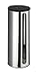 WENKO Turbo-Loc® Edelstahl Ersatzrollenhalter Detroit - Wand WC-Ersatzpapierrollenhalter für 3 Rollen, Befestigen ohne Bohren, Edelstahl rostfrei, 13.5 x 36 x 14 cm, Glänzend