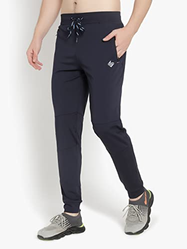 Image of John Ally Jogger Trackpant for Men with Two Zipper Pockets and Premium Fabric. Sweat Wicking, Stretchable for Gym, Yoga, Training, Sports, Running and Casual wear.