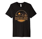 Vintage Passaic, New Jersey Mountain Hiking Souvenir Print Premium T-Shirt