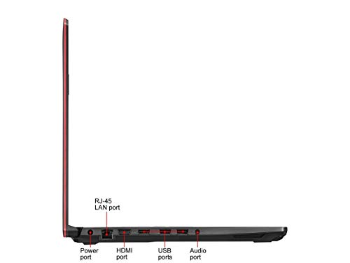Image of ASUS TUF Gaming Laptop (FX504) 15.6 inch Full HD, Intel Core i7-8750H (up to 3.9GHz), 120hz 3ms FHD Display, GTX 1060 6GB, 16GB DDR4, 256GB PCIe SSD + 1TB HDD, Gigabit WiFi, FX504GM-ES74