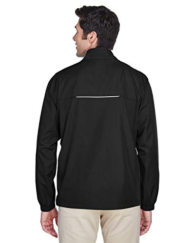 Ash City - Core 365 Men's Motivate Unlined Lightweight Jacket 2XL BLACK3