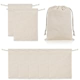 【Largement Utilisé】Les sacs en coton s'adaptent facilement à des situations telles que l'emballage de cadeaux, le rangement quotidien et les créations artisanales. Ils sont parfaits pour emballer des bijoux, de la papeterie, des sachets, des objets artisanaux, des savons et autres petits objets, et peuvent également être utilisés pour diverses fêtes et occasions, telles que la Saint-Valentin, Pâques, Halloween, Thanksgiving, les mariages, Noël, les décorations d'anniversaire, etc.