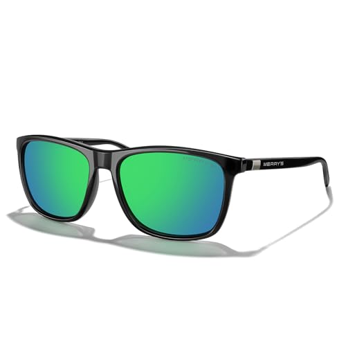 Image of MERRY'S Unisex Polarized Aluminum Sunglasses Vintage Sun Glasses For Men /Women S8286