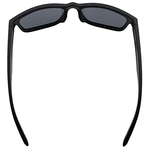 Epoch Eyewear Delta Watersports Fishing Sunglasses Black Frame with Polarized Super-Hydrophobic Smoke Lens UV Protection4