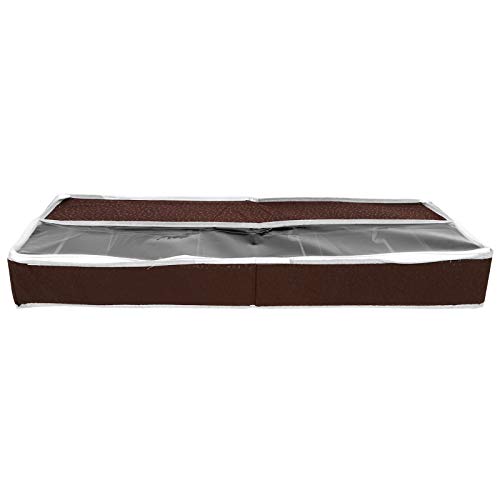 Liukouu Shoe Organizer, Under Bed Shoe Box Foldable Waterproof Shoes Holder, for Dormitory Attic(Small (80 * 25 * 10CM))