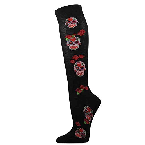 Image of SocksKnee Women Multi-Pack Colorful Variety Design Assorted Activewear Knee-High Stocking Socks, 9-11